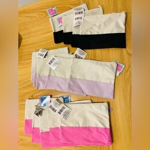 16 NEW make up bags, pencil pouch, craft supplies, gift bags